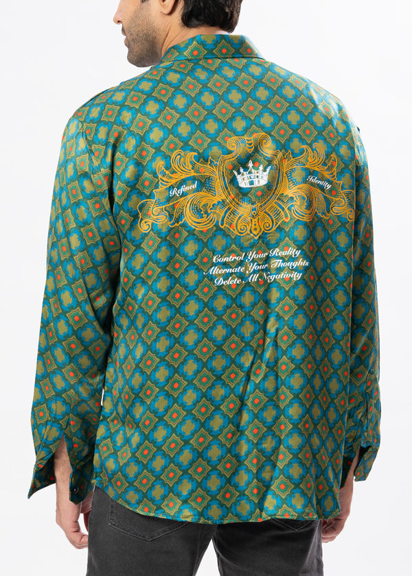 Royal Satin Shirt