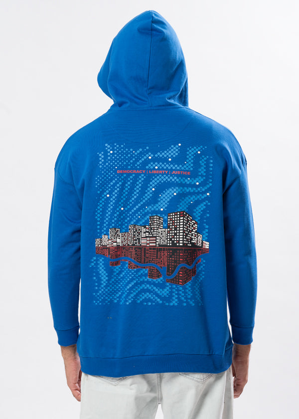 Democracy Hoodie (Blue)