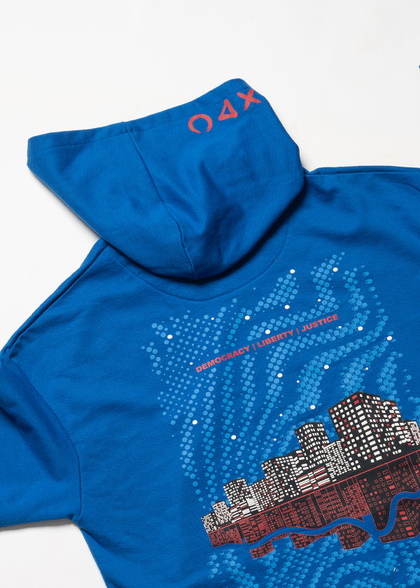 Democracy Hoodie (Blue)