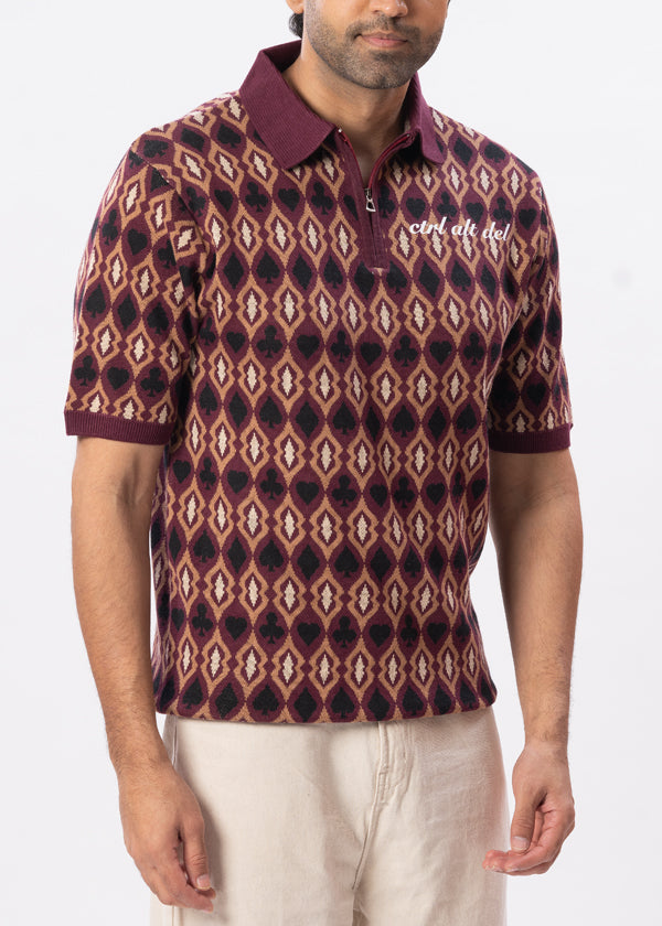 Poker Polo Tee