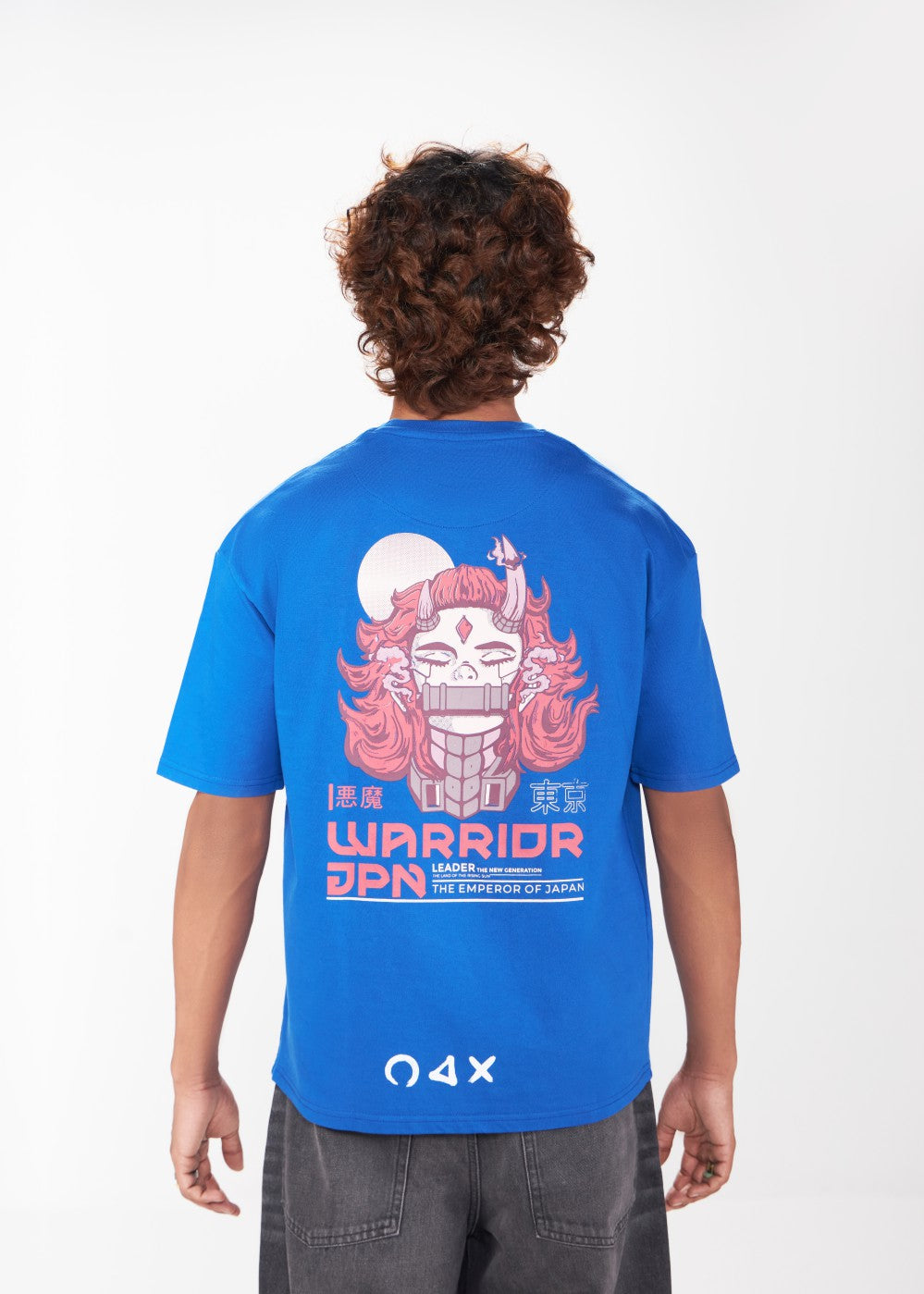 Samurai Warrior Tee – Blue (UNISEX)