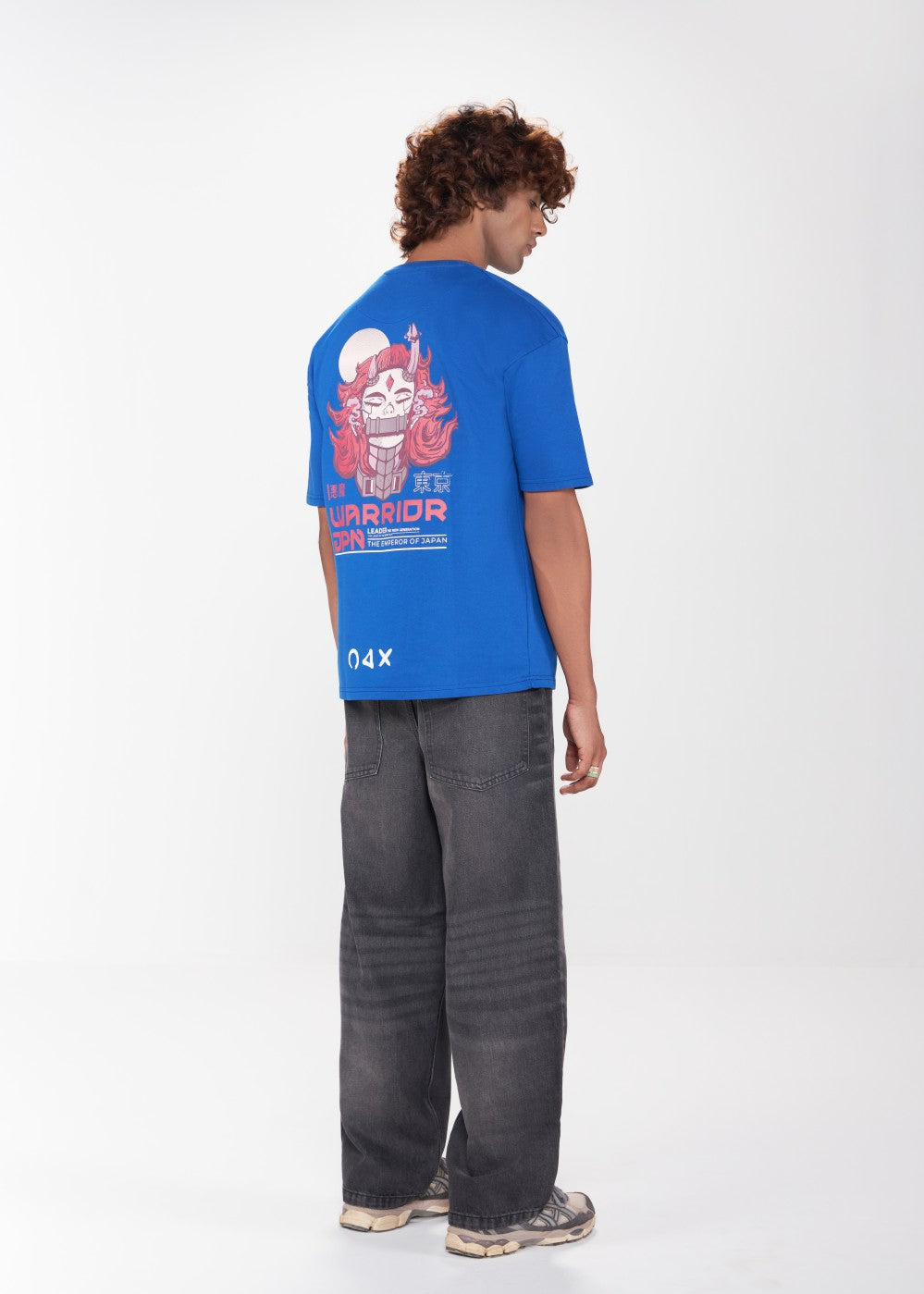 Samurai Warrior Tee – Blue (UNISEX)