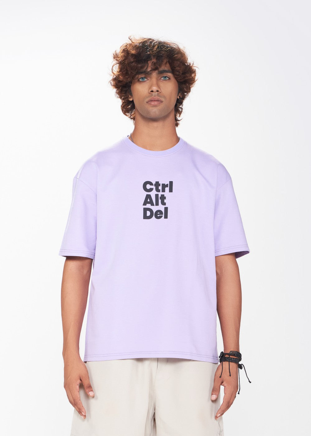 Round Neck Basics T-Shirt – Lavender (UNISEX)