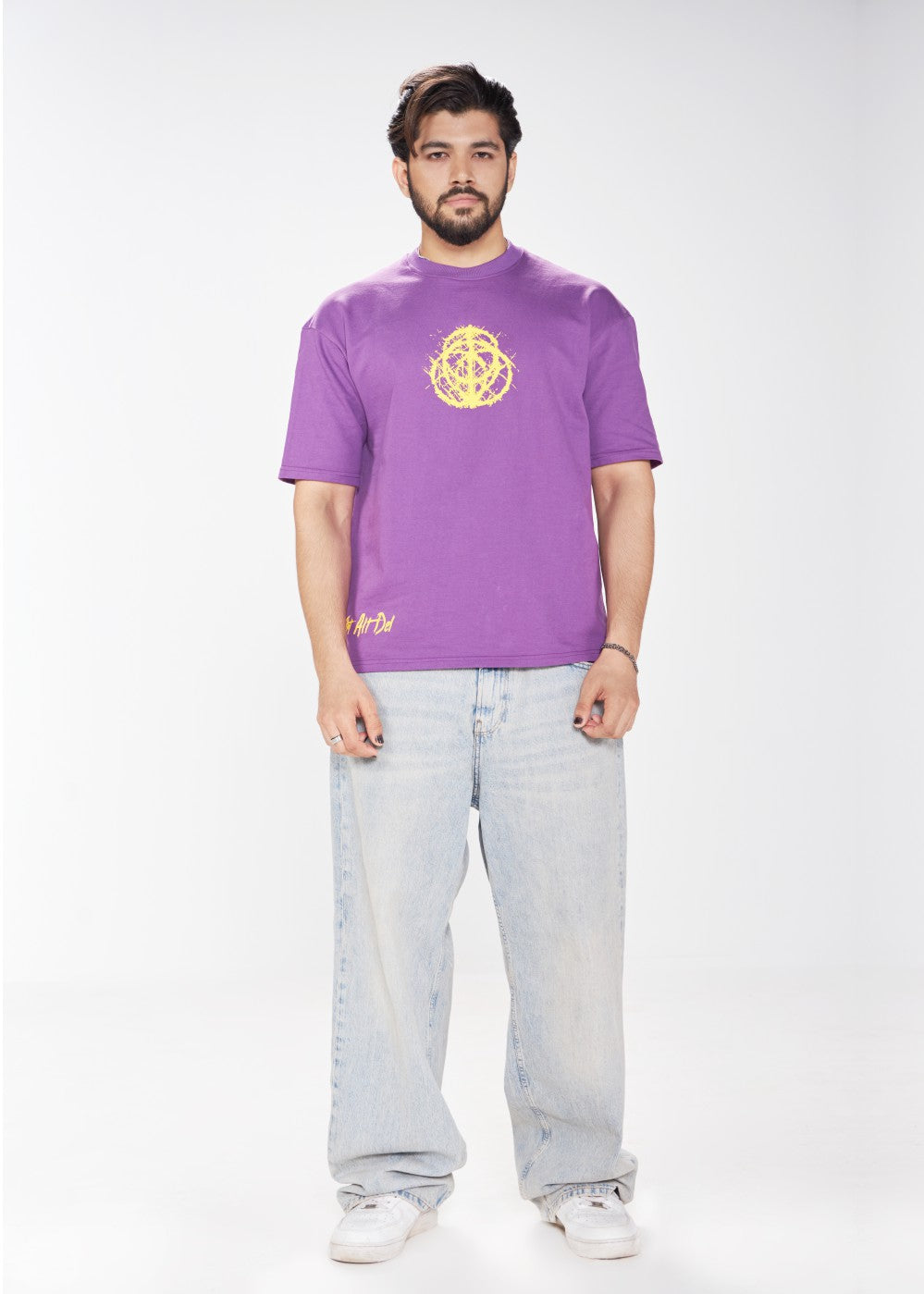 Enigma Code Tee – Purple (UNISEX)