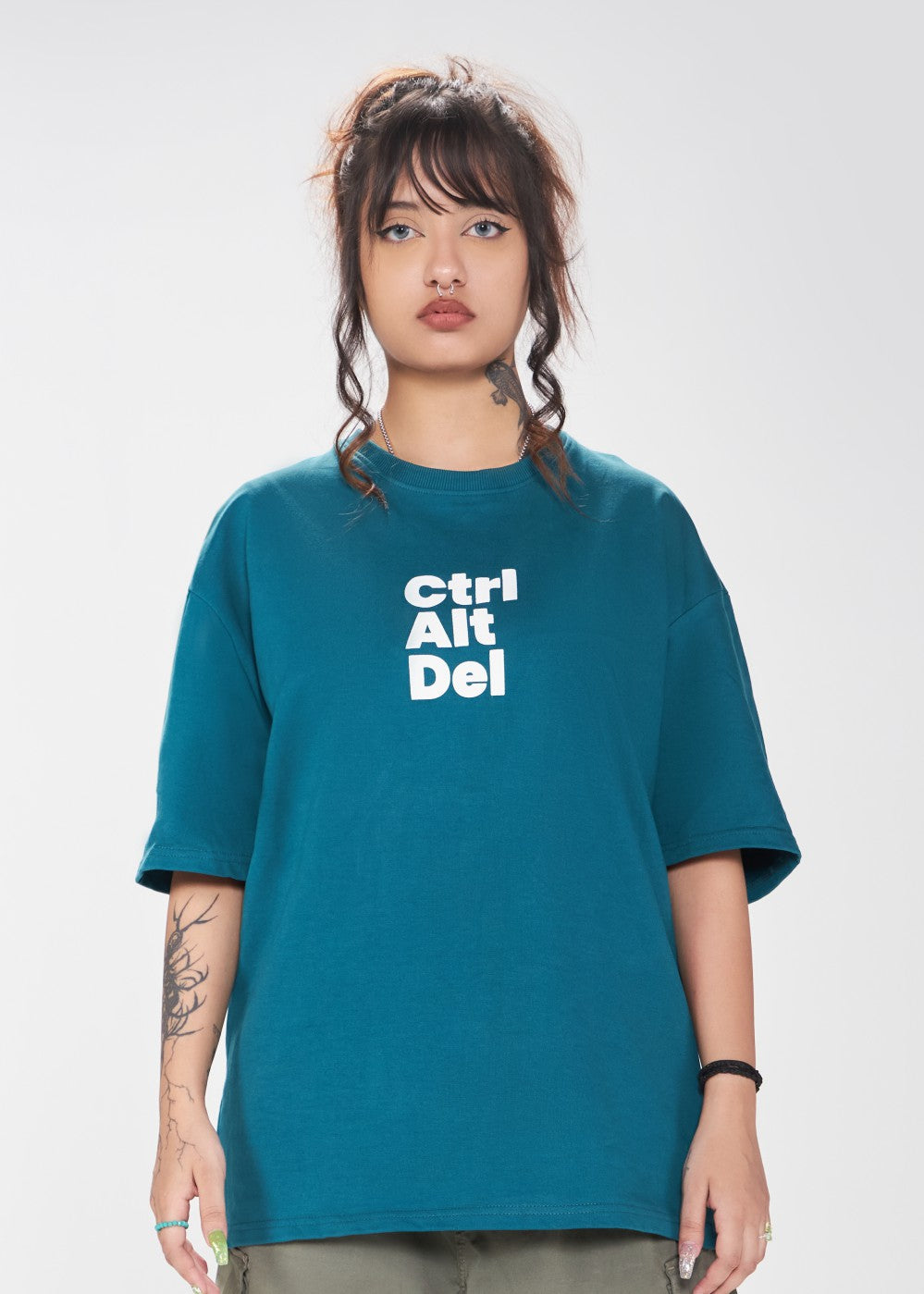 Round Neck Basics T-Shirt – Green (UNISEX)
