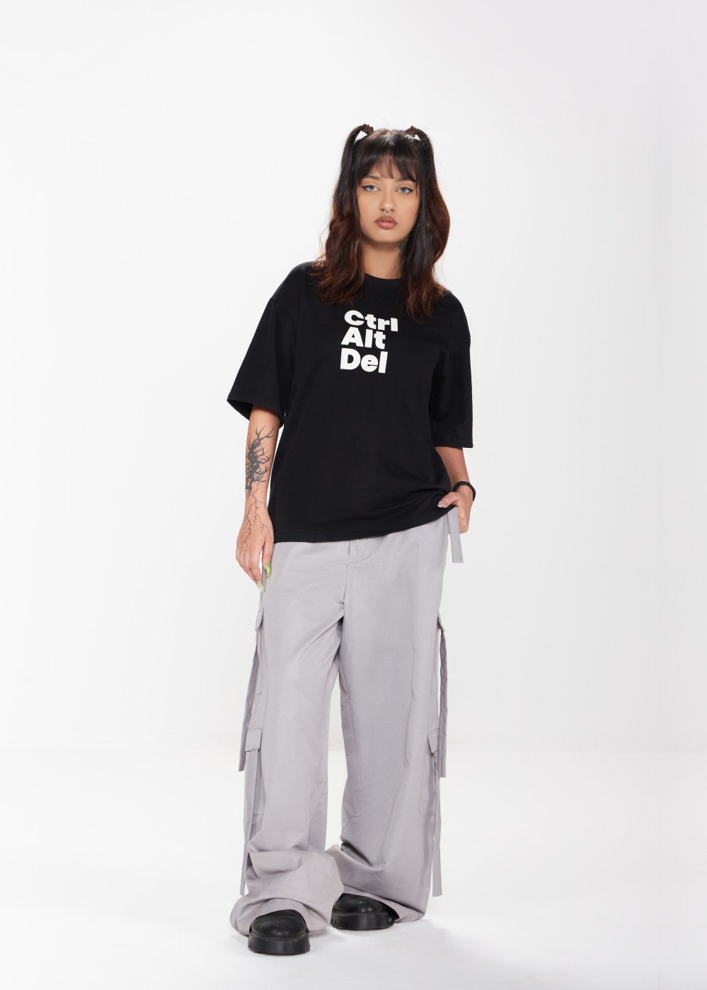 Cosmic Bolt Tee – Black (UNISEX)