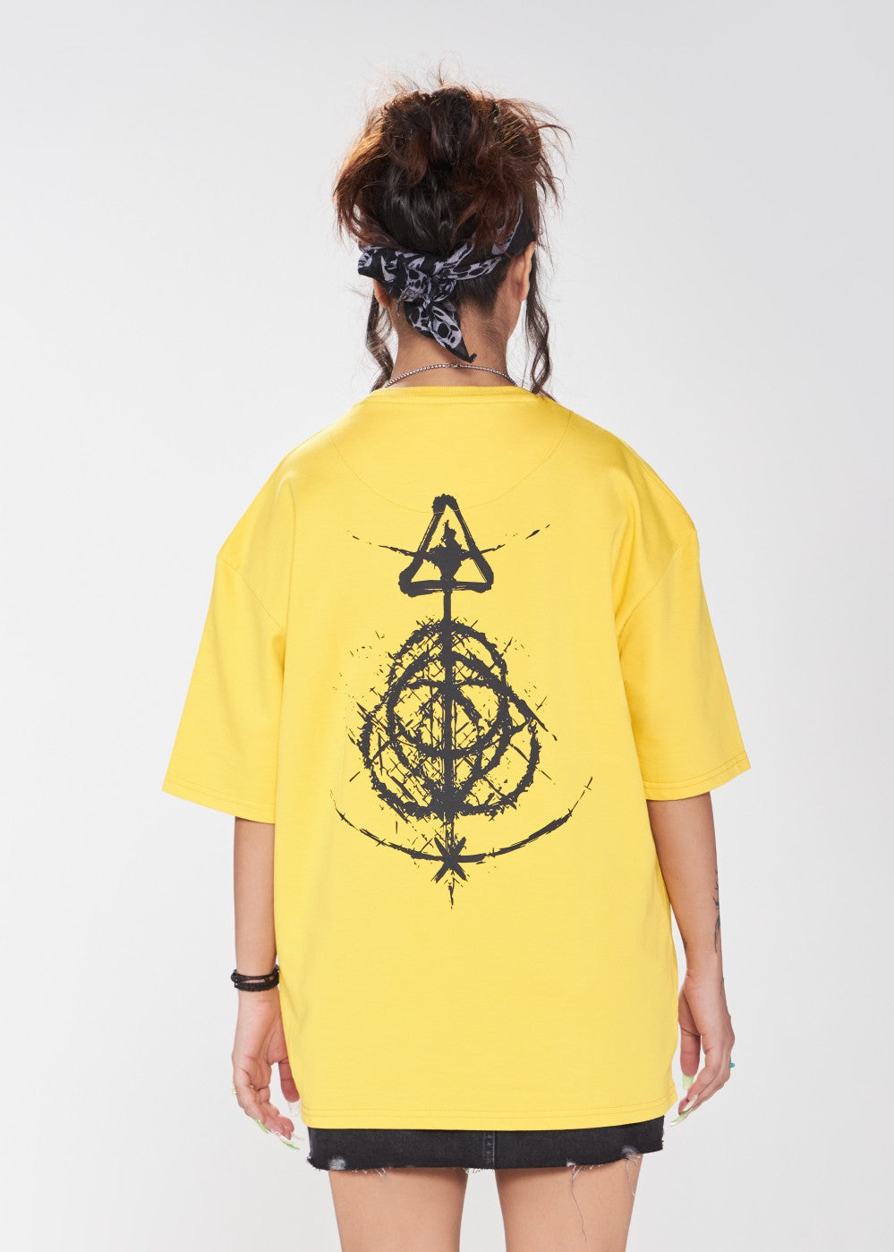 Enigma Code Tee – Yellow (UNISEX)