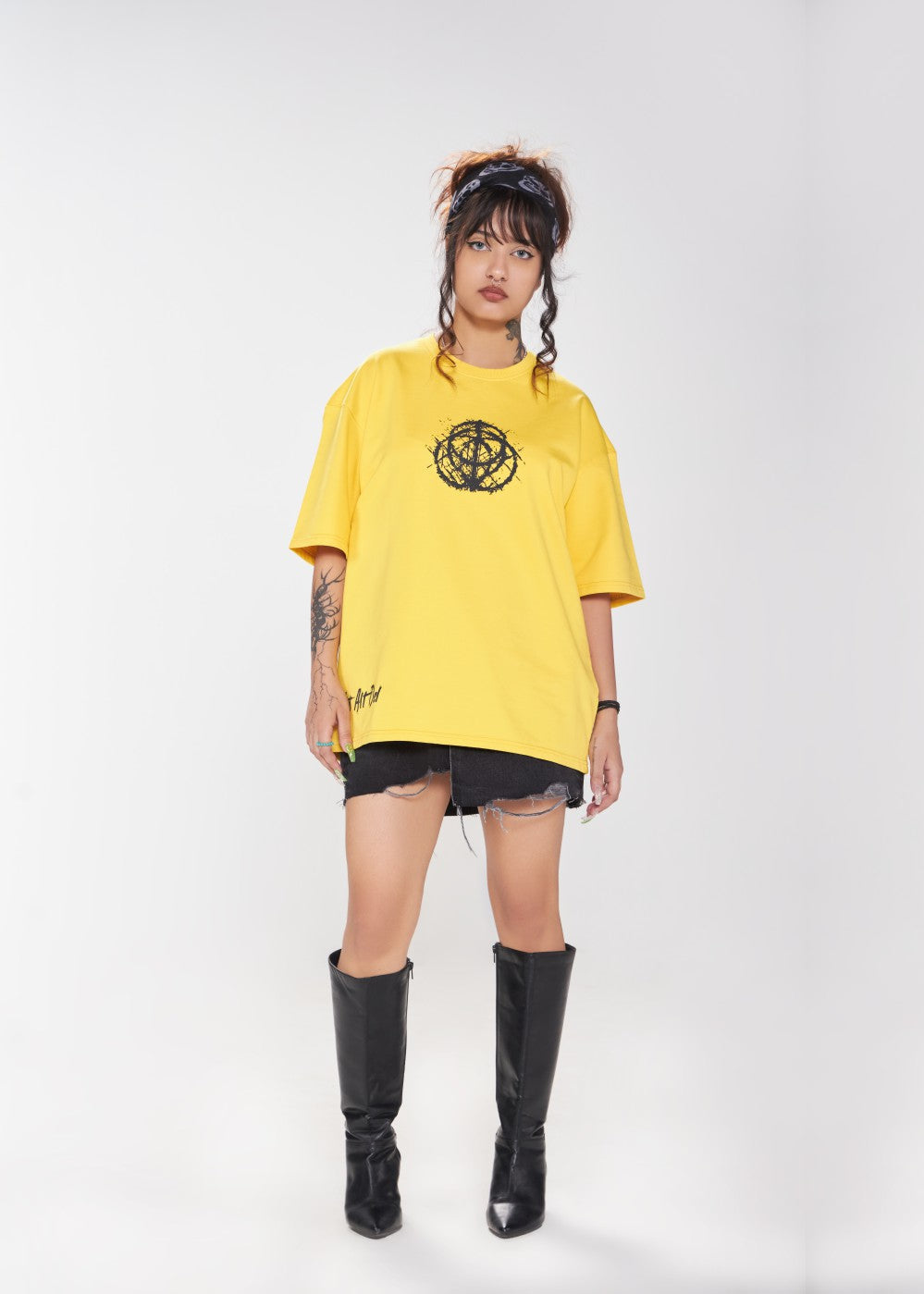 Enigma Code Tee – Yellow (UNISEX)