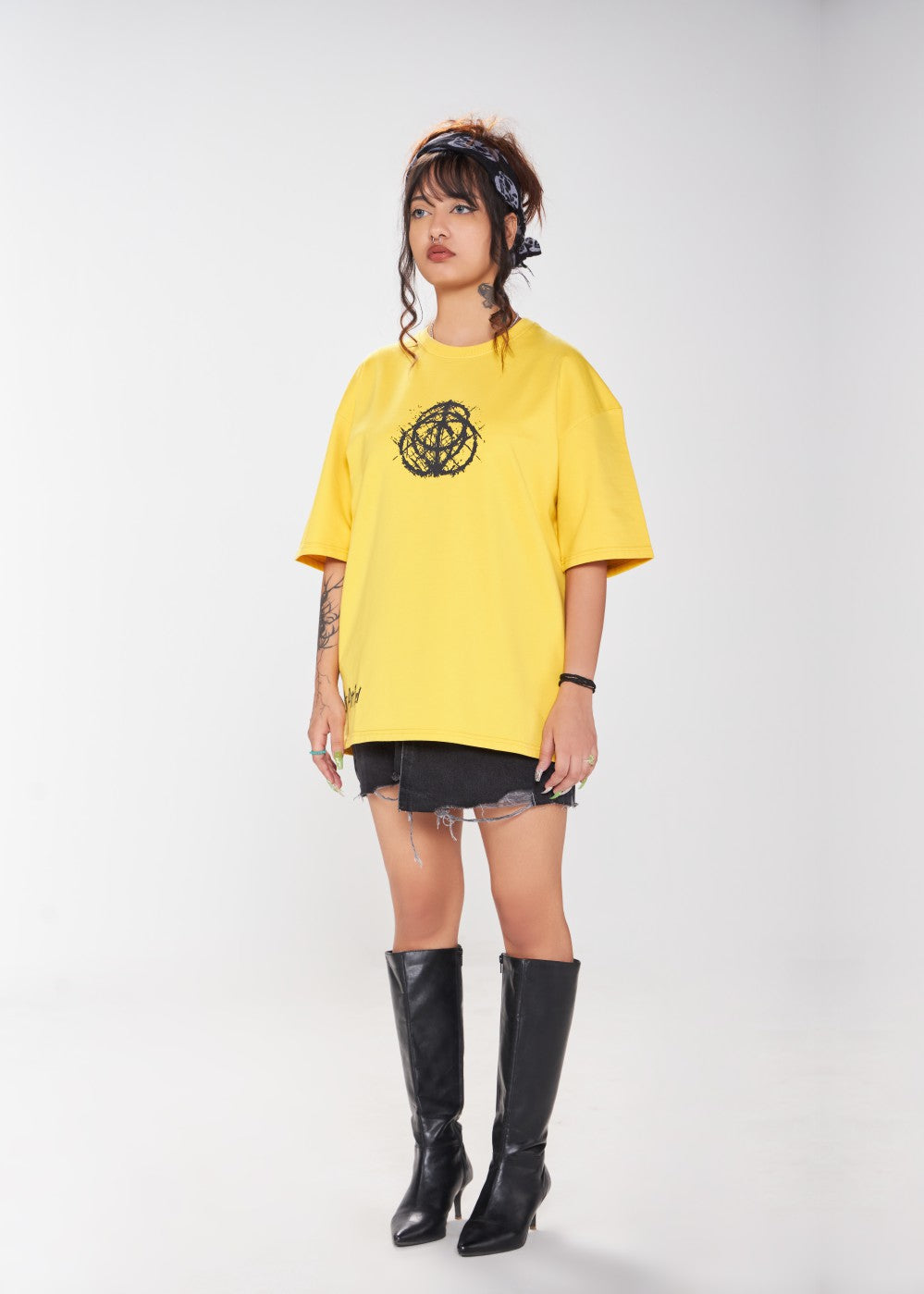 Enigma Code Tee – Yellow (UNISEX)