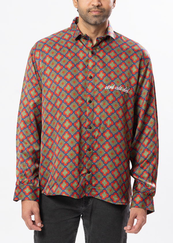 Royal Satin Shirt