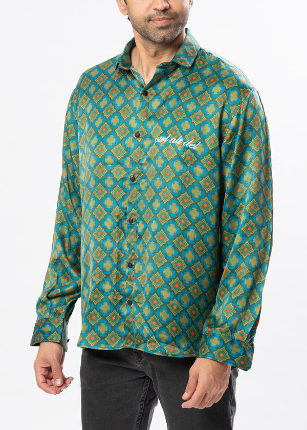 Royal Satin Shirt