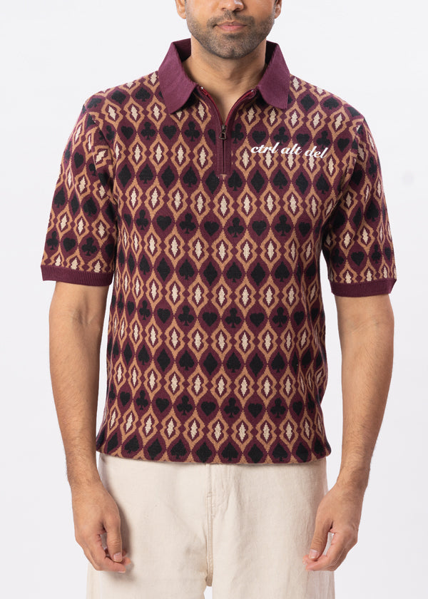 Poker Polo Tee