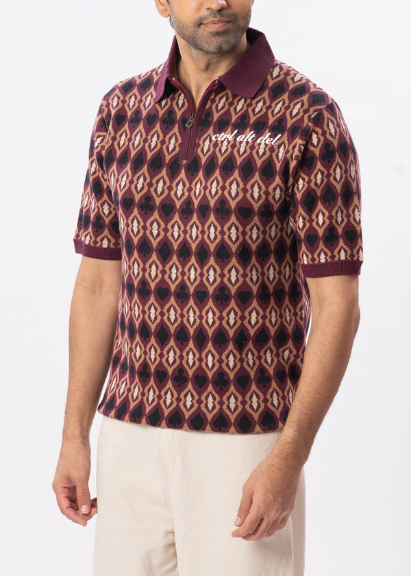 Poker Polo Tee