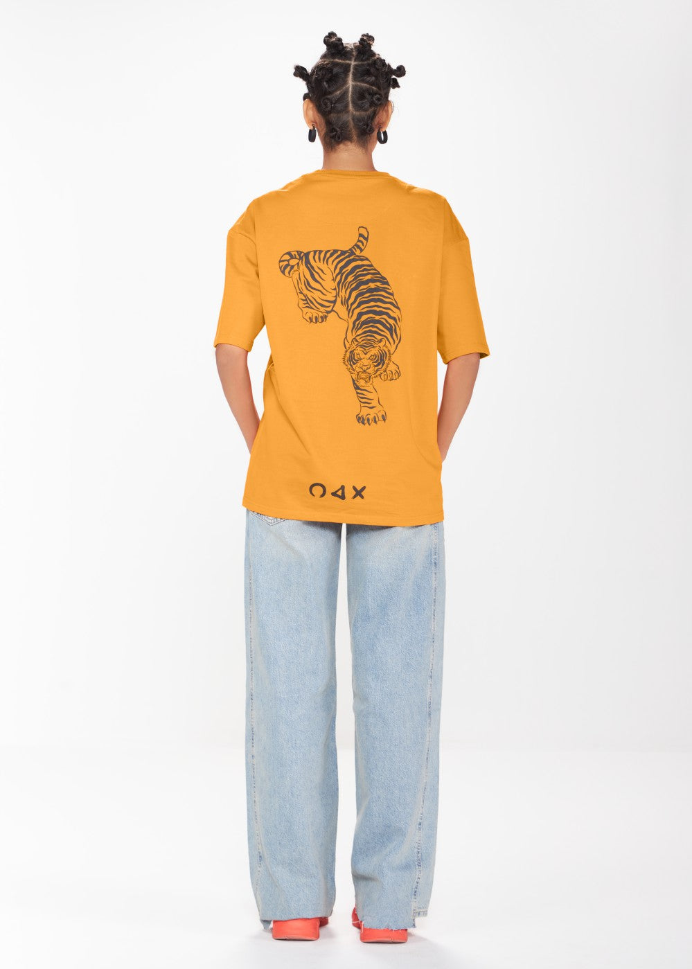 Stealth Tiger Tee – Orange (UNISEX)