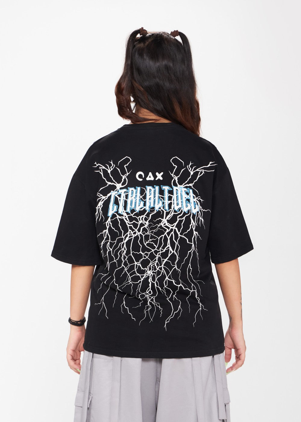 Cosmic Bolt Tee –  Black (UNISEX)